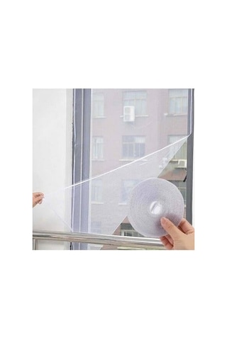 Kupa Tools Hazır Pencere Sinekliği Çift Kanat 1.25mm, 150 Cm Cırtlı