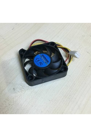 5Cm 12 Volt 3 Pinli Fan 5 Cm Fan 50X50X12Mm