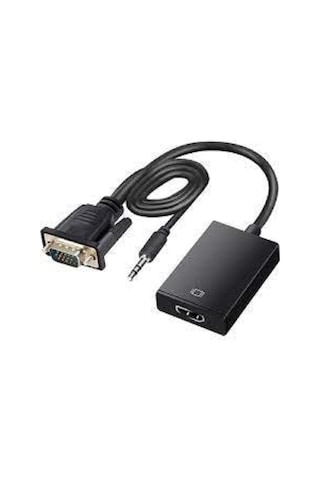 Vga To Hdmi Kablo Dönüştürücü Converter Görüntü Ve Ses Çevirici (527825554)
