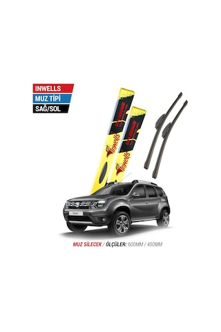 Dacia Duster İnwells Muz Silecek Takımı 2015-2016