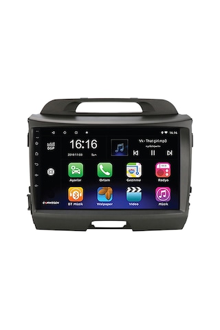 Kia Sportage Old Android 4Gb Ram+64Gb Rom Carplay Multimedya