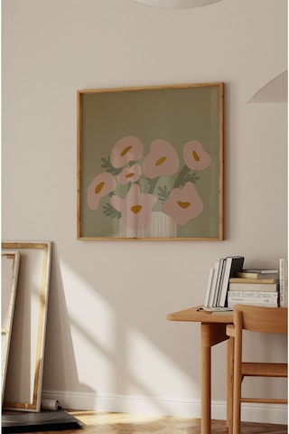 Ahşap Çerçeveli Mdf Kare Tek Tablo Kendi Tablo Setinizi Oluşturacağınız Liste Tx1015 23 X 23