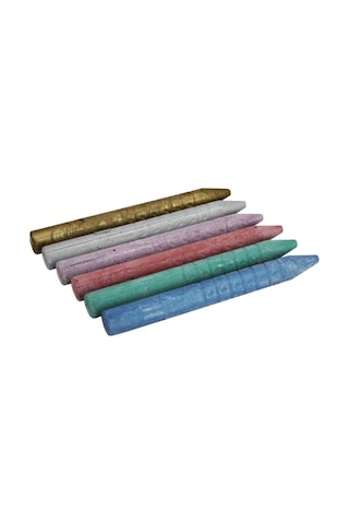 Fatih Metalik Jumbo Wax Crayon 6 Renk Mum Boya 50180