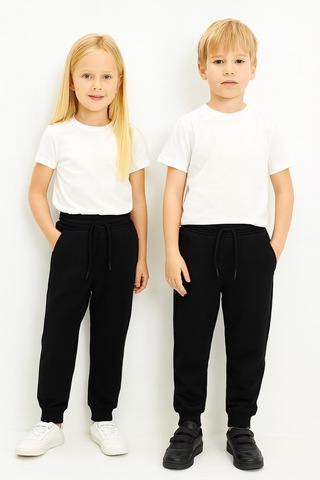 Beli Lastikli Çocuk Jogger Eşofman Altı - Alc St09271 Siyah