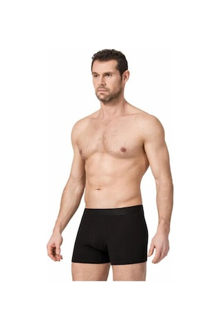 Namaldı Erkek Likralı Boxer 128 - 6 Adet Siyah