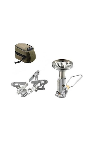 Tongxida Alp Düz Gaz Sobası Roket Sobası 3.3kw Ateş Gücü Gümüş Gümüş