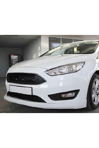 Ford Focus 3.5 2015-2018 Uyumlu Boyasız Mat Siyah Ön Ek Plastik
