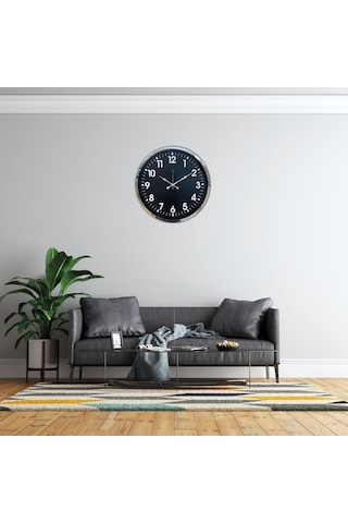 Krom Standart Dekoratif 52 X 52 Cm Duvar Saati Diğer 37323001