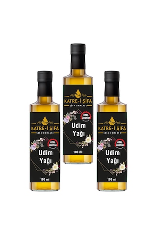 Katre-i Şifa Saf Udim Yağı (Özel Üretim) Ekonomik 3 x 100 ML