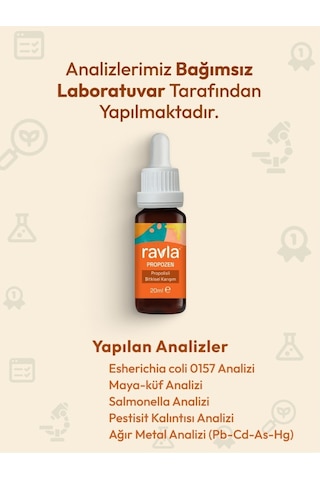 Ravla Propozen Propolisli Bitkisel Karışım 20 ML