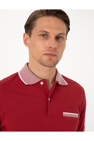 Pierre Cardin Erkek Nar Çiçeği Tişört 50307562-vr239 Nar Çiçeği