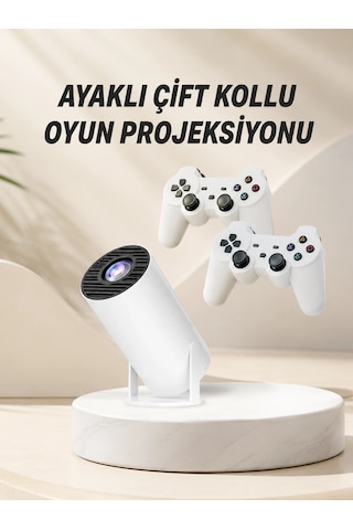 Mey İthalat Taşınabilir Android Projeksiyon Ayaklı Çift Kollu 4k Çözünürlüklü Sinema Projeksiyonu 13672517