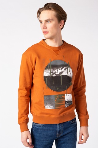 Vigoss Erkek Sweatshırt 62142-30034 - Taba