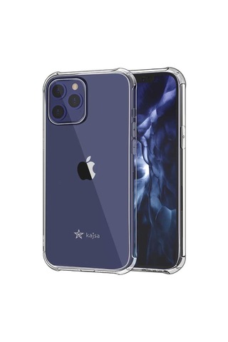 Kajsa Apple Uyumlu iPhone 12 Pro Max Kılıf Kajsa Transparent Kapak ZORE-218908