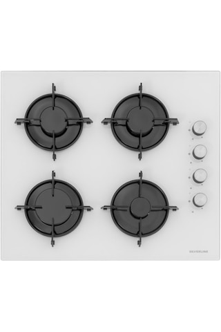Silverline BO6502W02 - CS5349W01 - 3420 Classy 60 Beyaz Cam Ankastre Set