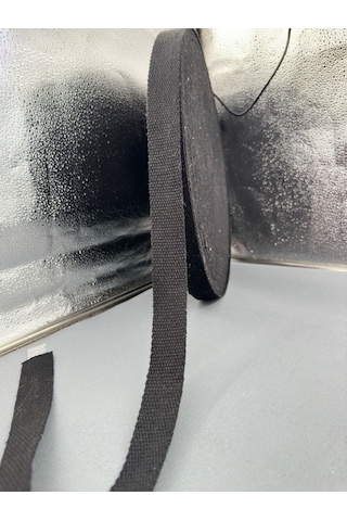 Paşateks 3 Cm Pamuk Kolon Şerit-5 Metre-siyah