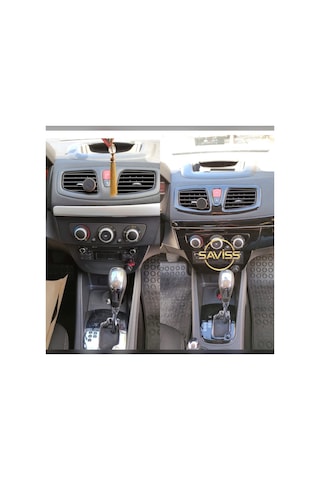 Renault Fluence OTOMATİK vites uyumlu Parlak Siyah Full Set,Torpido Konsol Maun Kaplama (Pianoblack)