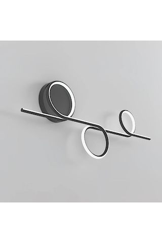 Santa Ana / Aplik / 80 Cm / 3 Renk Işık / Antrasit Gövde Antrasit