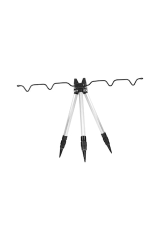 Wezone Alüminyum Alçı Tripod Olta Asma Aleti: 5 Olta Destekli, Çekirdekli, Taşınabilir Ve Dayanıklı Olta Tutucu