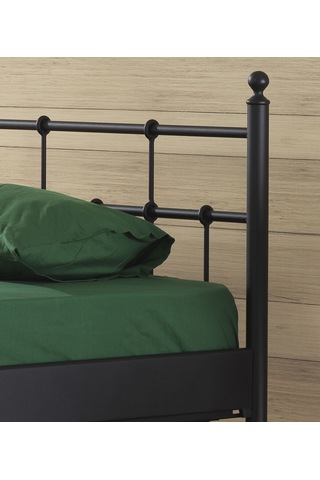 Bedliga Lalas Ferforje Metal Tek Kişilik Karyola