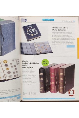 Leuchtturm 2015 Yılı Para-pul Vd Koleksiyonlar İçin Malzeme Kataloğu 107 Sayfa İngilizce. Sıfır.