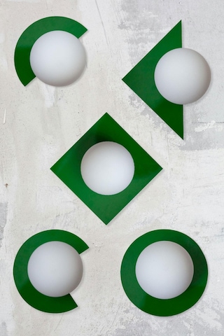 Üçgen Aplik Yeşil