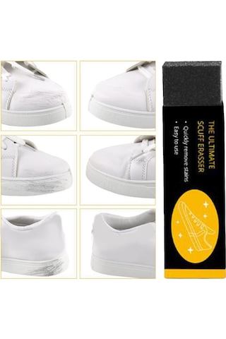 Homyl Süet Mat Deri Spor Ayakkabılar Için Ayakkabı Çizme Siyah