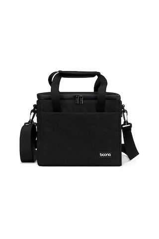 Baona Bn-h001 Dijital Kamera Çantası Casual Taşınabilir Kamera Su Geçirmez Çanta, Boyut: Orta Siyah Diğer