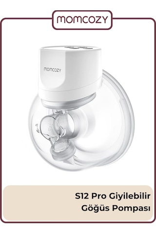 Momcozy S12 Pro Kablosuz Göğüs Pompası ( Tekli )