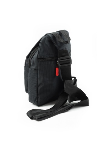 İmaks Küçük Boy Çokgözlü Günlük Çapraz Göğüs El Ve Omuz Çantası Unisex Body Bag Siyah 955 Siyah - Kırmızı