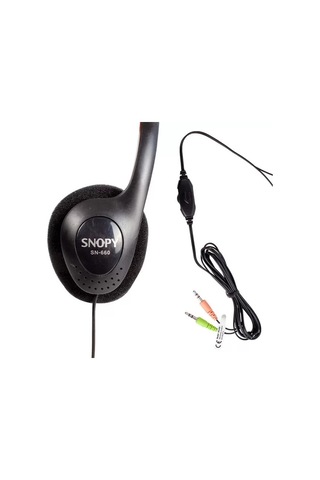Sh Snopy Sn-660 Multimedya Mikrofonlu Kulaklık Najmaddin