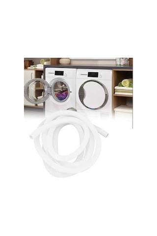 3 Mt. Tahliye Hortumu Çamaşır Makinesi Bulaşık Makinesi Yoğuşmalı Kombi Tahliye Hortumu