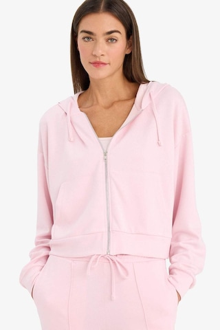 Defacto Loose Fıt Kapüşonlu Modal Hırka G2204ax26sppn74 Pembe-pn74