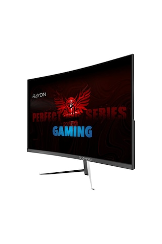 Raydın Mm24rfa-240hz, 23.6&quot , 1ms, 240hz, Full Hd, 300 Nits, Hdmı, Dp, Hoparlör, Va Led, R1650 Curved, Frameless, Freesync Gaming Monitör