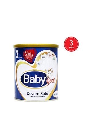 Baby Goat 3 Devam Sütü 400 G 3 Adet