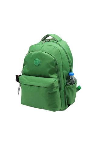 Yeşil Unisex Okul Çantası Su Geçirmez Kumaş Unisex Okul Sırt Çantası 2200 Mint Yeşili