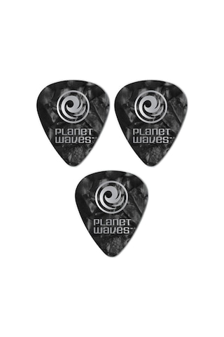 Planet Waves 1cbkp4 Gitar Pena 3 Adet 0.70 Mm Black - Medium Pena