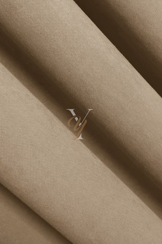 Petek Fon Perde V-1006 Koyu Krem Koyu Krem