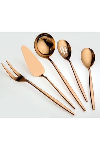 Jumbo 5800 Titanyum Bronz 5 Parça Servis Seti Diğer