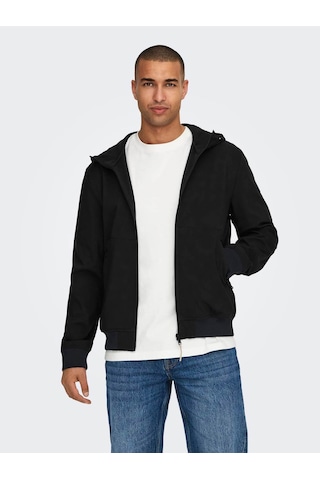 Only & Sons Onsbowıe Softshell Bomber Otw Noos Siyah 22029276 001 Siyah