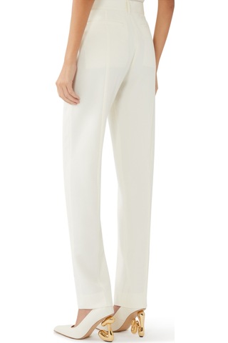 Toteme Düşük Bel Slim Pantolon Creme