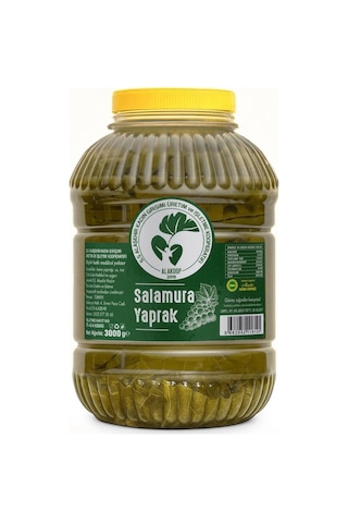 Alaşehir Kadın Kooperatifi Salamura Yaprak 3 KG