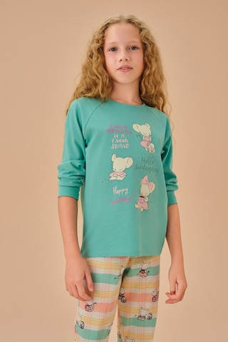 Suwen Lulusu Çocuk Pijama Takımı Shc25218660a1349 Ekru