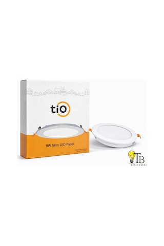 Pelsan Tio 12w Led Panel Spot Armatür 6500k Beyaz Ip40 Sıva Altı Beyaz Işık