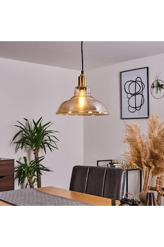 Riolight Retro Bal Tekli Cam Sarkıt Çap: 28Cm (541772137)