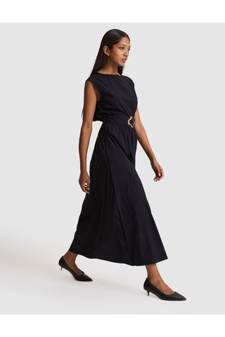 Pierre Cardin Kadın Siyah Elbise Dokuma 50321273-vr046