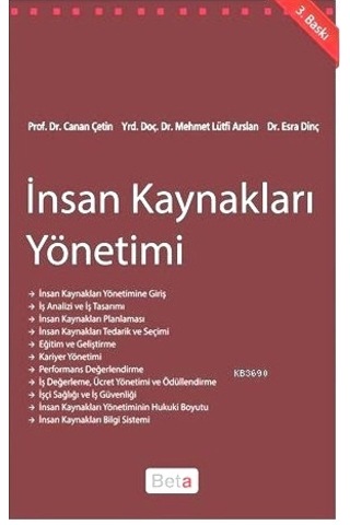 İnsan Kaynakları Yönetimi Canan Çetin 2 El 3