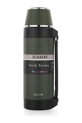 Schafer Steely Termos 1.5 L-yeşil Yeşil