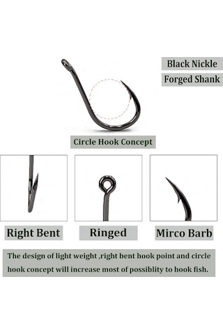 30 Adet Besleyici Balıkçılık Kanca Sazan Balıkçılık Kancaları Yüksek Karbonlu Çelik Olta Yöntemi Besleyici Balıkçılık Aksesuarları Balıkçılık İçin 8