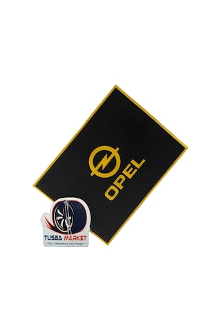Opel Uyumlu Nakışlı Sarı Seyahat Boyun Yastık / Araç İçi Aksesuar